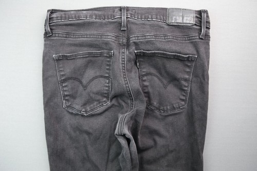Levi's schlankmachende Skinny-Damenjeans 2016 schwarz Stretch Größe 30 (Maße 30 x 29) - Bild 7 von 9