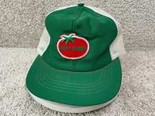 Vintage Sixl's Farms Trucker Snapback Cap Hat Mens One Size Made in USA Green