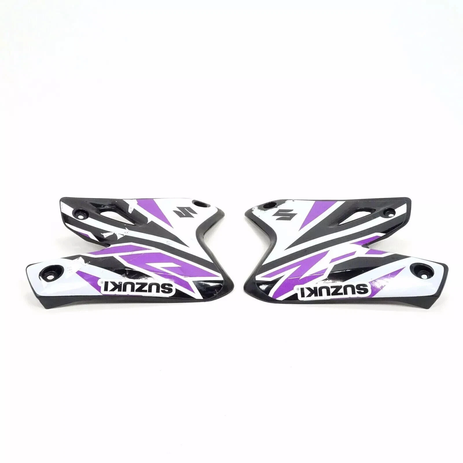 Plastica Per Radiatore Laterale Nera Suzuki DRZ400 [MF]