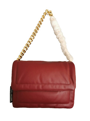 Marc Jacobs Ledertasche bordeaux Pillow