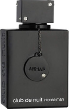 Club de Nuit Intense EDT para hombre, nuevo en caja, negro, 3.6 onzas líquidas