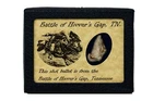 Shot Bullet Relic from The Battle of Hoovers Gap, TN with Display Case and COA