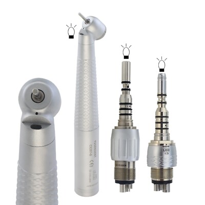COXO Dental 45 Degree Surgical Handpiece Fiber Optic KaVo MULTIflex Coupler LED