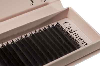 Cashmere C FLAT Mix 11-14mm DUNKELBRAUN