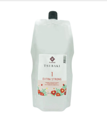 Elabore Tsubaki Thermal Straight & Wave Cream 'Extra Strong'(15.20 fl.oz)