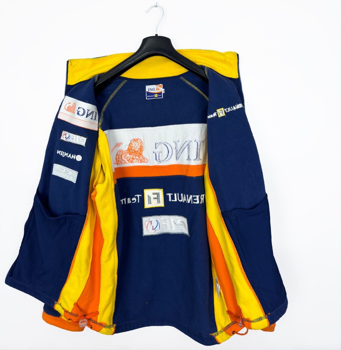 Vintage Renault F1 Racing Team Full Zip Fleece | eBay