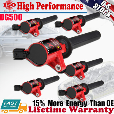 6x Ignition Coil For Mercury Martiner 2004 2005 2006 2007 2008 Premier S 3.0L V6