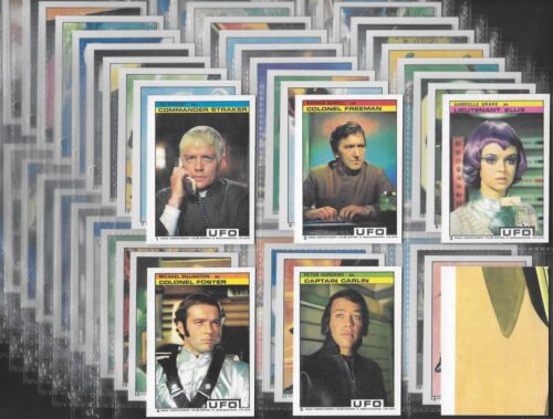 ANGLO-FULL SET- UFO U.F.O. 1971 (L64 CARDS) - ALL SCANNED (MINT!!) - Picture 1 of 11