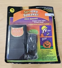 Vintage 1997 Sun Hill Halloween Spooky Speaker Project your Voice