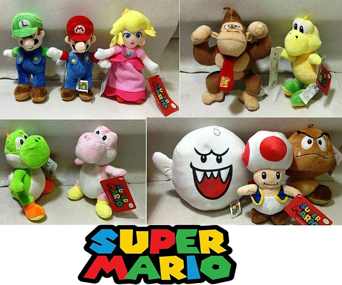 PELUCHE MARIO NINTENDO 20CM - Peluches Pas Chères