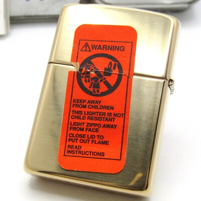 007 James Bond Golden Eye Solid Brass Zippo Oil Lighter 1996