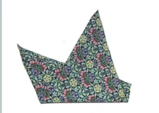 Liberty of London Pocket Square Floral Cotton Multicolor Men's