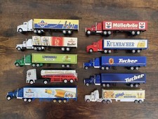 10 Bierlaster Sammeltrucks - Brauerei Werbetrucks - Sammlung  -Vitrine -ohne OVP