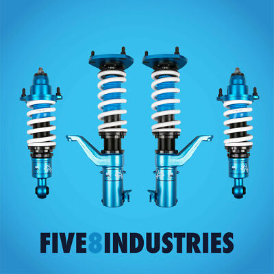 For 02-06 Honda CRV | Five8 Industries Full Coilovers Height Adjustable Kit