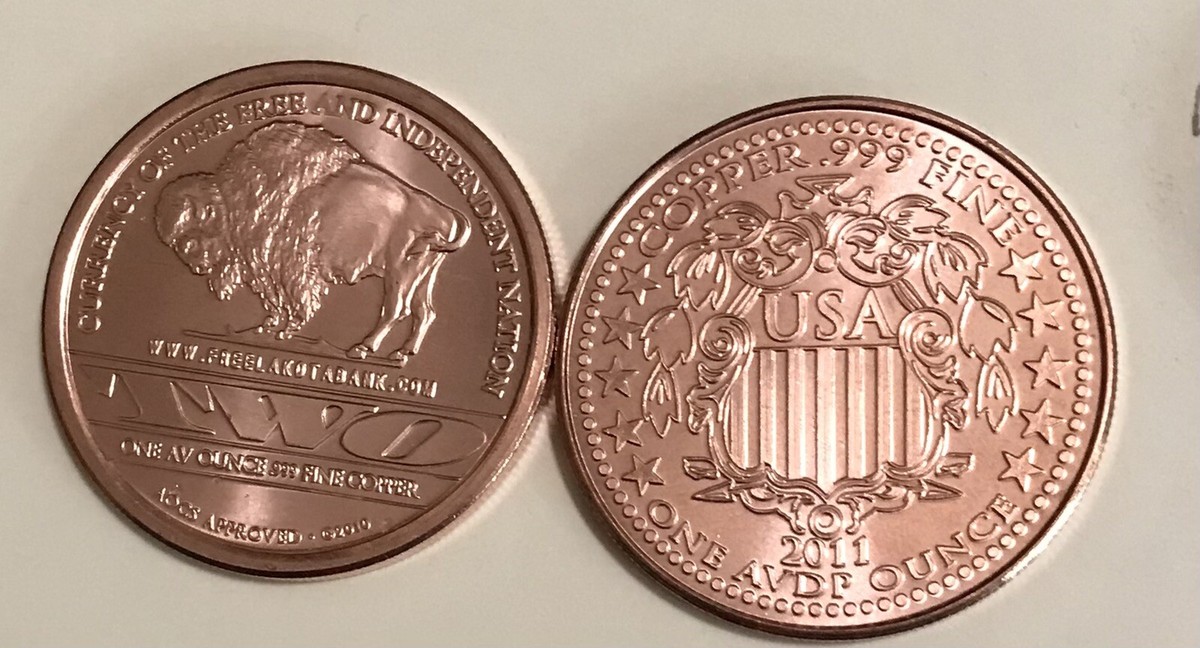 レア品 アメリカ紙幣 銅貨 ラウンド 1オンス 純銅コイン 楽天市場】銅インディアンヘッドラウンドコイン - 1 AVDP オンス