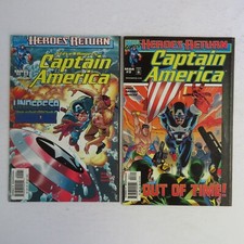 Captain America 2 - 13 (1998) Heroes Return 3rd Series 12p lot Marvel LT