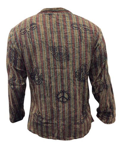 Camicia Psichedelica Per Adulto Hippie - Foto 4