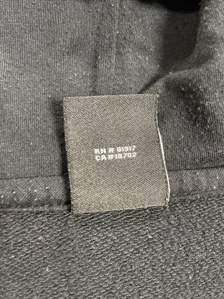 Jordan Sleeveless Hooded Jacket/Vest Youth Boy 12-13 Years Black White VGC - Image 4 of 4