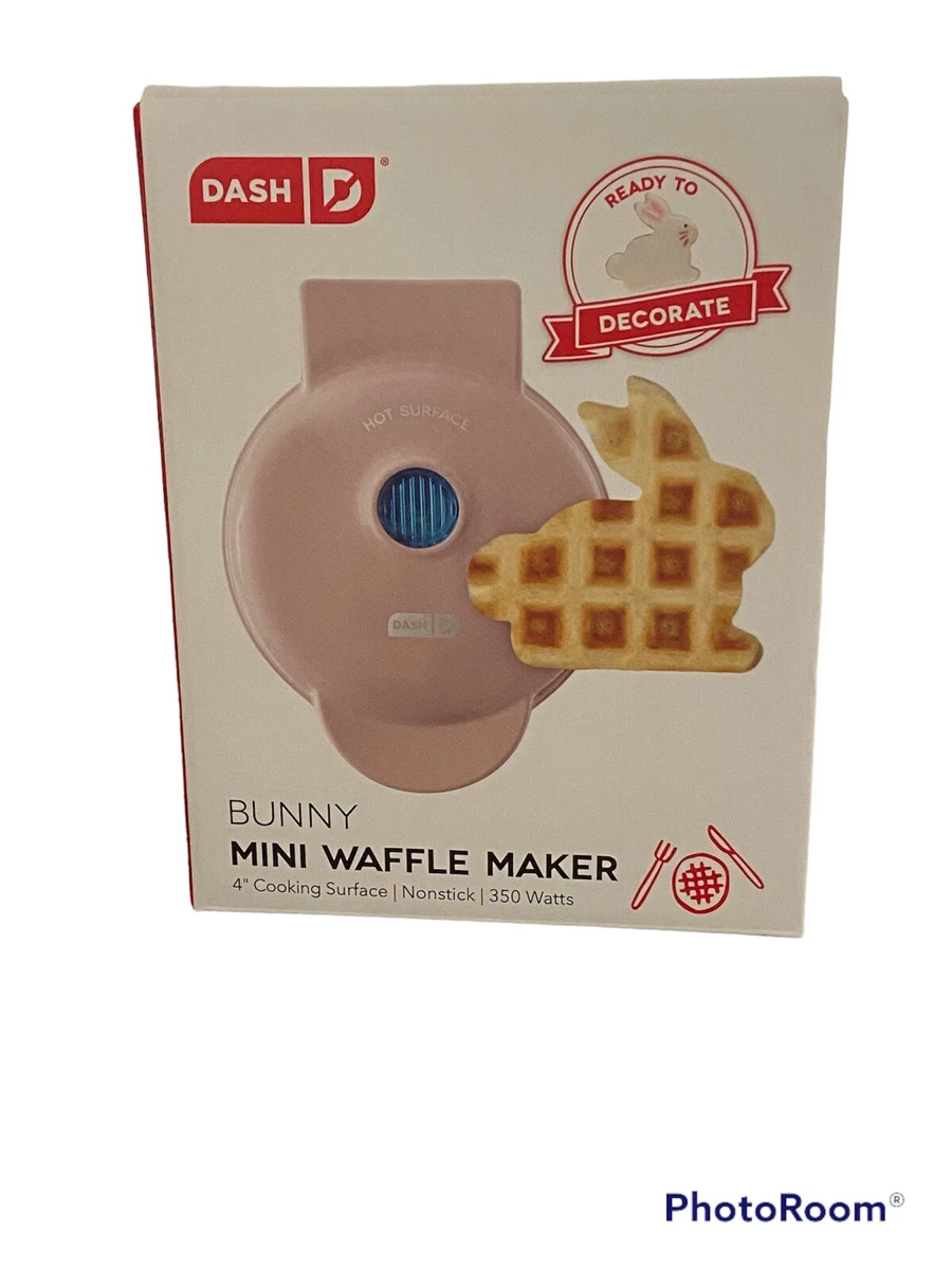 Dash Bunny Mini Waffle Maker - Pink