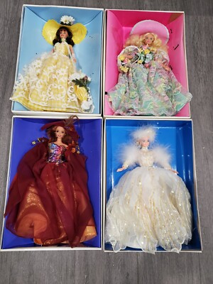 enchanted seasons barbie collection
