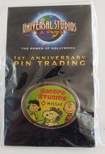1er PIN DE ANNIV TRADING UNNIVERSAL STUDIOS JAPÓN SNOOPY STUDIOS ¡SHPG SIN PIN! - Imagen 5 de 7