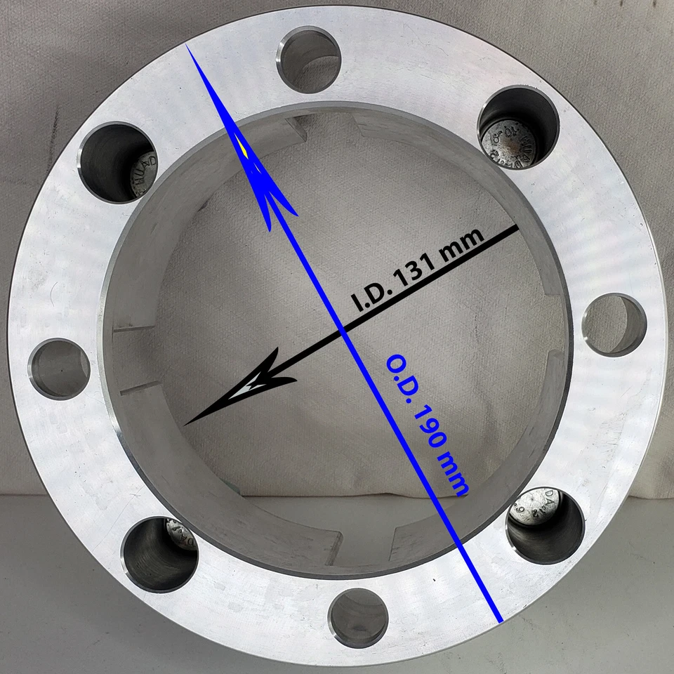 Espaciador de rueda [dos] 2,5" de espesor 4/156 a 4/156 la mayoría Polaris ATV Kawasaki Mule PRO Foto 2 de 4