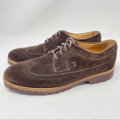 Tod\'s Brown Leather Wingtip Derbys - 10.5 s-l400.jpg main image 3