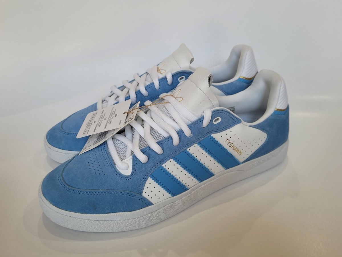 Adidas Men's Tyshawn Low Sky Rush Blue GW3177 Skateboarding Sneakers Sz  NWT