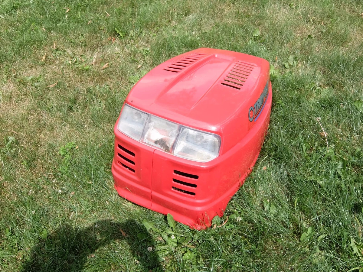 Used Troy Bilt Super Bronco Hood Red fits 13AX60TG766 eBay