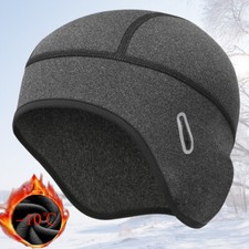 Skull Cap Ear Warmer Winter Windproof Warm Fleece Beanie Hat Cap for Men Women