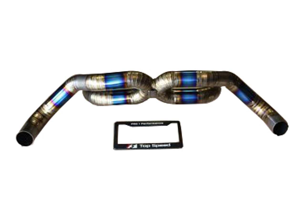For Lamborghini Gallardo 04-08 TOP SPEED PRO-1 Titanium X-Pipe Exhaust System BL