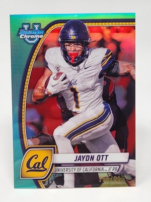 2024 Bowman Chrome U Aqua #95 Jaydn Ott /299 California Golden Bears