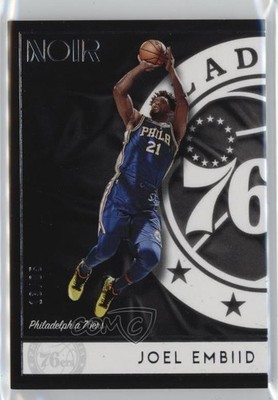 2018-19 Panini Noir Icon Edition Holo Silver /25 Joel Embiid #105 08uw