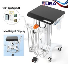 Portable Mobile Dental Delivery Unit System Cart Treatment Work Air Compressor