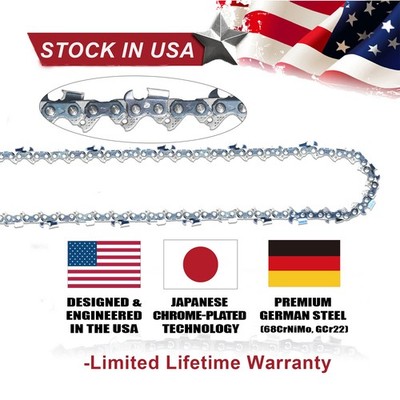 1PACK,36 Inch Chainsaw Chain 3/8''  050''  114 DL FOR OREGON 72EXJ114G, 72LPX114G