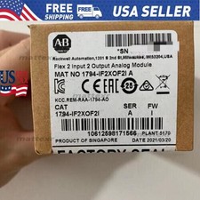 Allen-Bradley 1794-IF2XOF2I SER A FIex 2 lnpnt 2 Output Analog Module