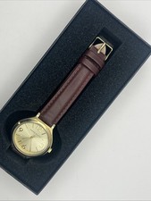 Anne Klein AK/2102 Women s Quartz Watch Gold Tone Cream Dial New Battery