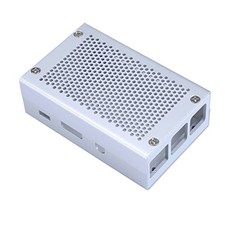 Raspberry Pi 3 Model B Aluminum Silver Case