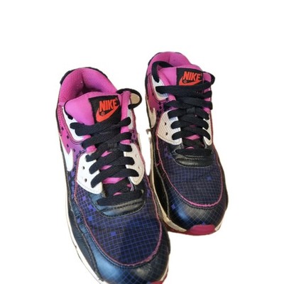 Nike Air Max 90 Premium Mesh Style: 724875-002 Größe 4 #G15