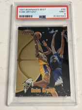 KOBE BRYANT 1997-98 BOWMAN'S BEST #88 LOS ANGELES LAKERS 🔥🏀🔥 PSA 9 MINT