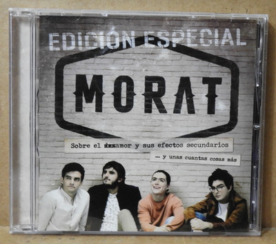 MORAT ''Sobre el Amor y Sus Efectos Secundarios'' 2017 (UNIVERSAL) E.E CD EX/EX!