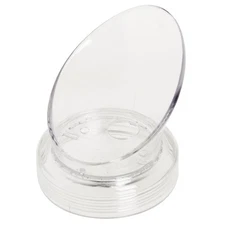 Cal-Mil Clear Plastic Small Pour Lid - 2 1/4 Dia