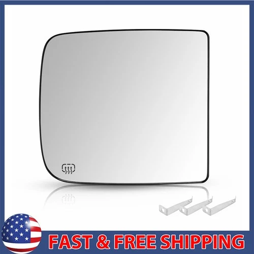 Upper RH Passenger Side Towing Heated Mirror Glass For Dodge Ram 1500 2500 3500