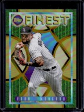 2022 Topps Finest Flashbacks Yoan Moncada Gold Refractor #/50 White Sox