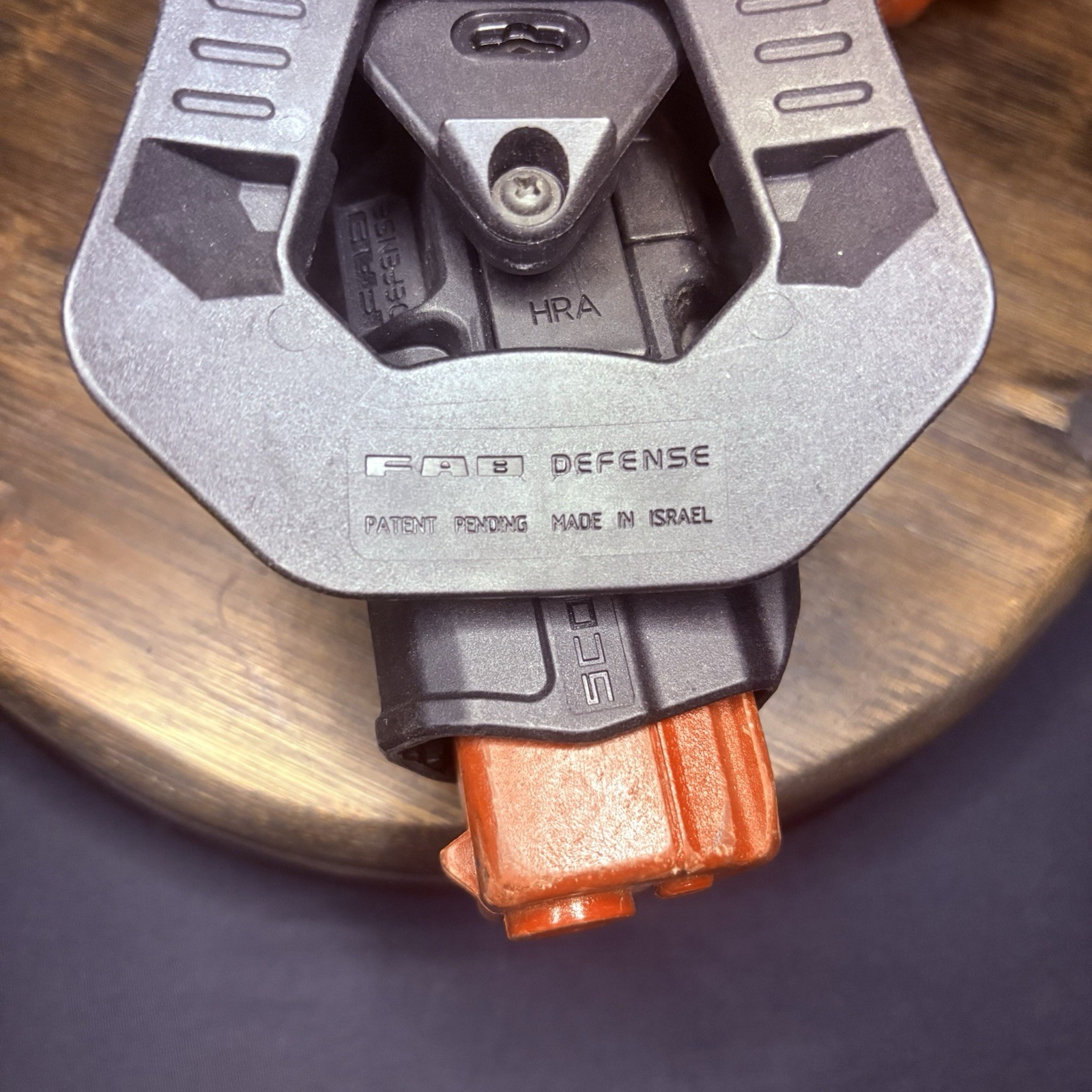 Fab Defense Scorpus G9 Holster Glock 17, 19, 22, 23, 26, 27, OWB Paddle RH Black