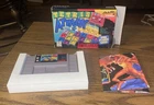 Tetris Attack (Super Nintendo Entertainment System, 1995) - W/ Box And Poster