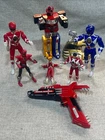 VINTAGE 1991-94 Power Rangers Lot-BANDAI 91 Megazord,RARE Saban Gun, figures etc