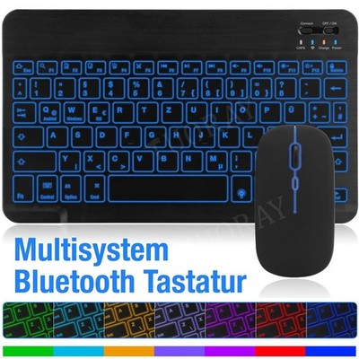 QWERTZ Beleuchtete Tastatur Für Huawei MatePad SE/Pro 11/Honor Pad X9/X8 Pro X8A