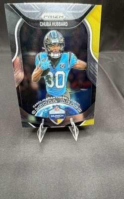 2025 Panini Prizm - Global Reach Chuba Hubbard #9