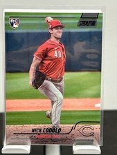 2022 Stadium Club Black Foil - #51 - Nick Lodolo - Cincinnati Reds Rookie